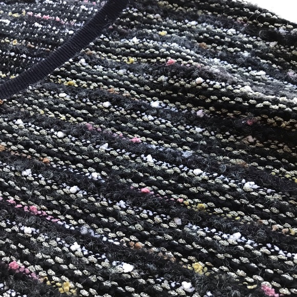 Sanctuary Marled V Neck Knit Sweater - Picture 3 of 5